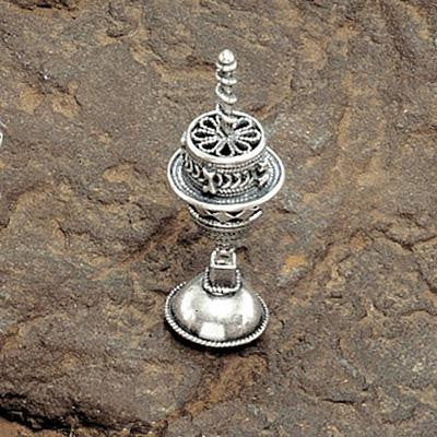 Sterling Silver Dreidels - Sterling Silver Filigree Dreidel