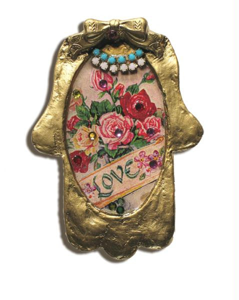 Hamsa & Jewish Blessings - Love Hamsa by Michal David