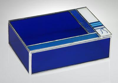Bar Mitzvah and Bat Mitzvah Memento Box - Bar Mitzvah and Bat Mitzvah Memento Box Blue