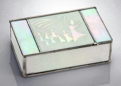 Bar Mitzvah and Bat Mitzvah Memento Box - Miriam Box