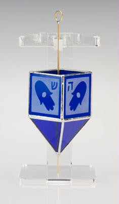 Hamsa & Jewish Blessings - Hamsa Dreidel