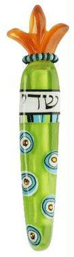 Handmade Glass &amp; Stained Glass Mezuzahs - Glass Mezuzah