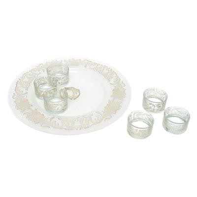 Glass Seder Plates - Glass Passover Seder Plate