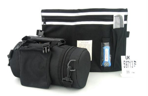 Tefillin Bags &amp; Carriers - Black Tefillin Carrier with Tallit bag