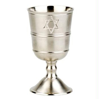 Peweter Kiddush Cups - Pewter Plated Wine Cup
