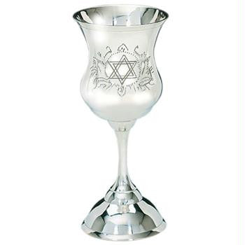 Silver Plated Kiddush Cups - Silverplated Kiddush Cup