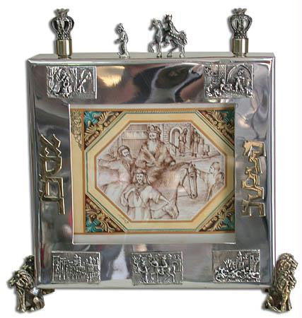 Sterling Silver Megillah Cases - Sterling Silver Megillah Box