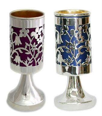 Sterling Silver Kiddush Cups - Sterling Silver Kiddush Cup