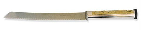 Challah Knives - Rectangular handle SHABAT KODESH Silver Knife