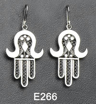 Ethnic Earrings - Ethnic Hamsa Earrings