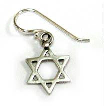 Ethnic Earrings - Star of David Earrings