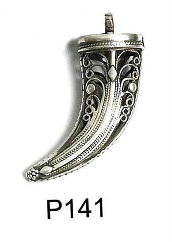 Ethnic Pendants and Pins - Ethnic Sword Shaped Pendant