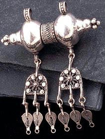 Ethnic Pendants and Pins - Ethnic Amulet Pendant with Dangling Ornaments