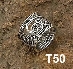 Ethnic Rings - Ethnic Braided Design Ring