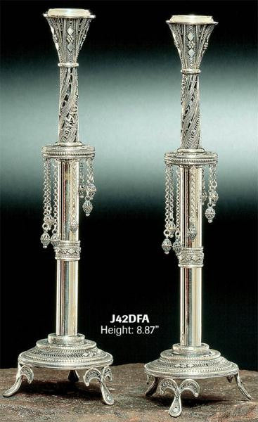 Sterling Silver Candlesticks - Sterling Silver Candlesticks