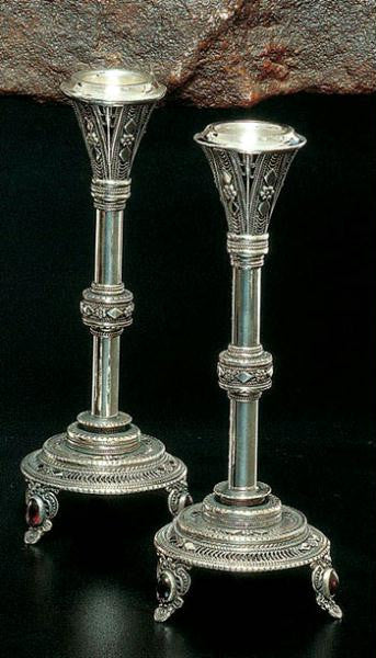 Sterling Silver Candlesticks - Sterling Silver Candlesticks