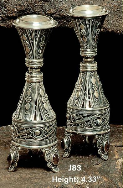 Sterling Silver Candlesticks - Sterling Silver Candlesticks