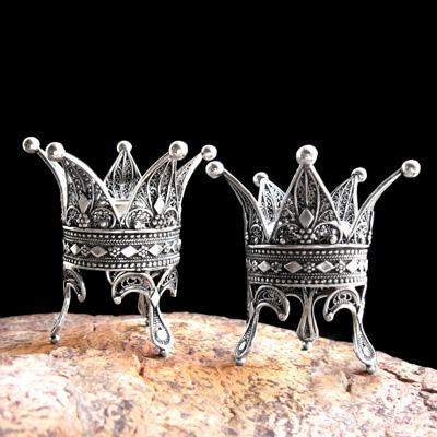 Sterling Silver Candlesticks - Traveller Sterling Silver Candlesticks