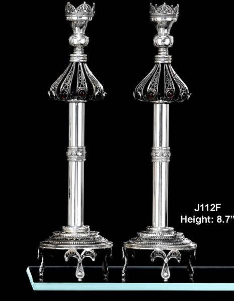 Sterling Silver Candlesticks - Sterling Silver Candlesticks