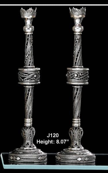 Sterling Silver Candlesticks - Sterling Silver Candlesticks