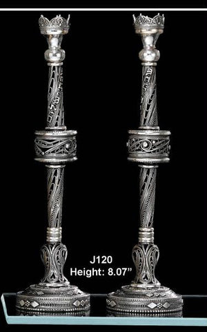 Sterling Silver Candlesticks - Sterling Silver Candlesticks