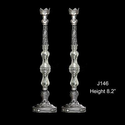 Sterling Silver Candlesticks - Sterling Silver Candlesticks