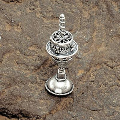 Sterling Silver Dreidels - Sterling Silver Filigree Dreidel