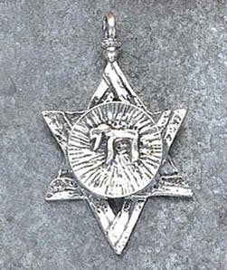 Men's Jewelry - Star of David Pendant with Chai