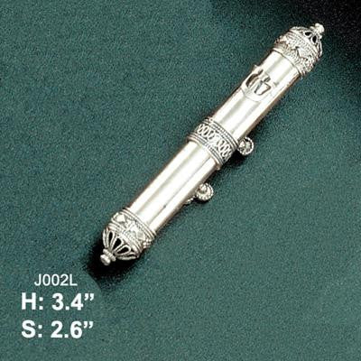 Sterling Silver Mezuzahs - Sterling Silver Mezuzah