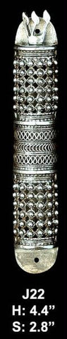 Sterling Silver Mezuzahs - Sterling Silver Mezuzah