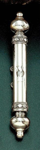 Sterling Silver Mezuzahs - Sterling Silver Mezuzah