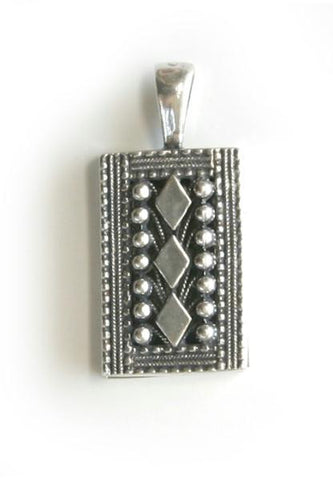 Pendants &amp; Amulets - Sterling Silver Handmade Ethnic Pendant