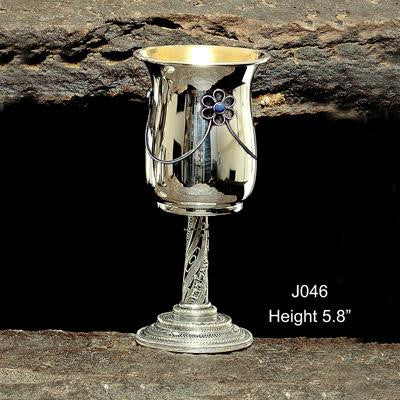 Sterling Silver Kiddush Cups - Sterling Silver Kiddush Cup