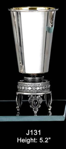 Sterling Silver Kiddush Cups - Sterling Silver Kiddush Cup