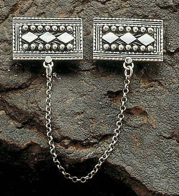 Sterling Silver Tallit Clips - Sterling Silver Tallit Clips