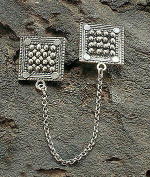 Sterling Silver Tallit Clips - Sterling Silver Tallit Clips