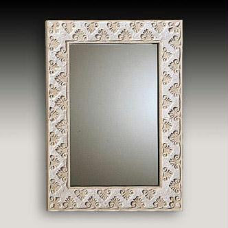Jerusalem Stone Mirrors - &quot;Hermes&quot; Rectangular Mirror