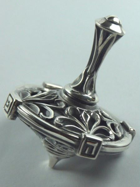 Sterling Silver Dreidels - Jerusalem Ironwork Dreidel