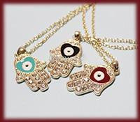 Fashion Jewelry - Evil Eye Hamsa Pendant