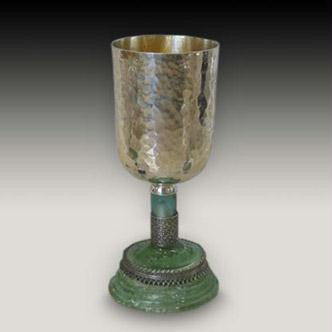 Roman Glass Judaica - Ancient Roman Glass Kiddush Cup