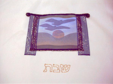 Challah Covers - Shabbat Challa cover Window