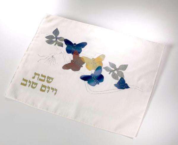 Challah Covers - Shabbat challah cover - Butterflies