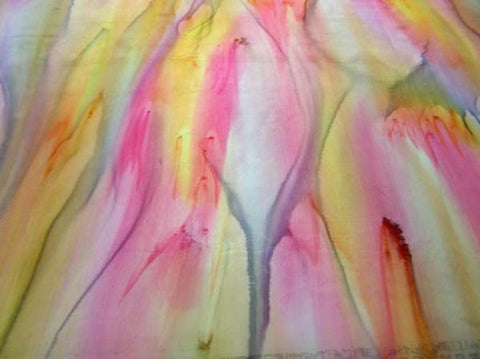 Women Silk Hand Painted Scarves - Pure Silk Sarf Hand Painted A8014 Large Rectangle 59*17-150*45 ($44.00)
