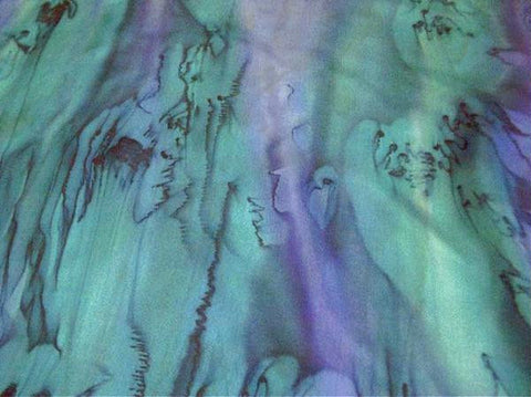 Women Silk Hand Painted Scarves - Pure Silk Scarf Hand Painted A8006 Small Rectangle 51*8-130*20cm ($41.00)