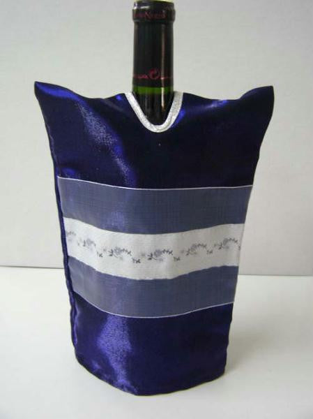 Wine Bottle Covers - Wine Bottle Cover Royal Blue