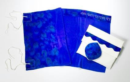 Women's Tallits - Royal Blue Tallit