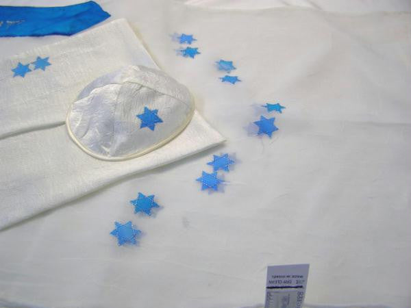 Women's Tallits - Voile Tallit with Magen David