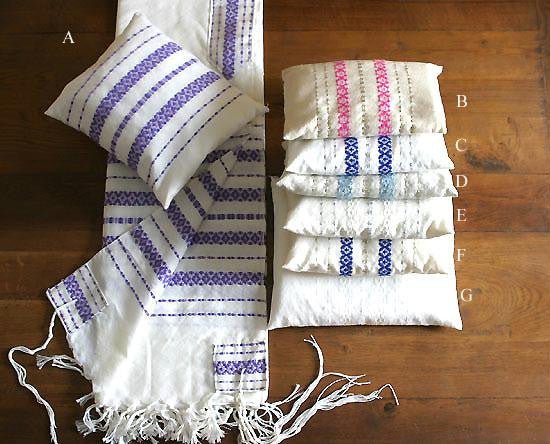 Gabrieli Hand Woven Wool Tallits - Gabrieli Hand Weaven Strips on White Wool Tallit Pattern # 7 20X80Inches Bar Mitzvah Size Add Design #C