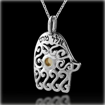 Hamsa Pendants - Kabbalah Hamsa Necklace for Health and Protection