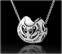 5 Metals Jewelry - Eshet Chayil Kabbalah Pendant for Protection and Harmony